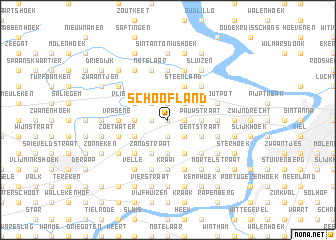 map of Schoofland