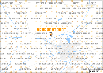 map of Schoonstraat