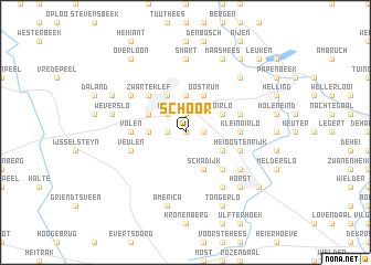 map of Schoor
