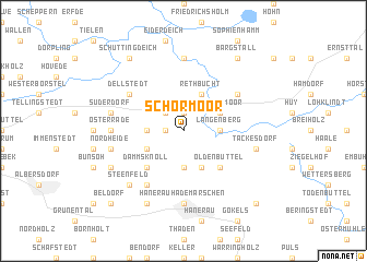 map of Schormoor