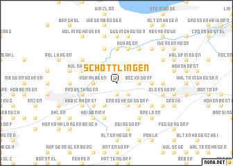 map of Schöttlingen