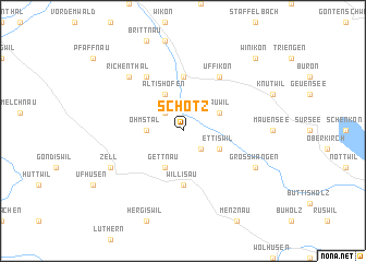 map of Schötz
