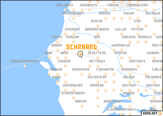 map of Schraard