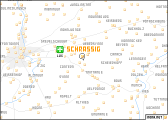 map of Schrassig