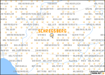 map of Schregsberg