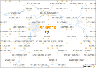 map of Schröck