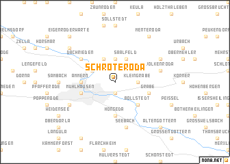 map of Schröteroda