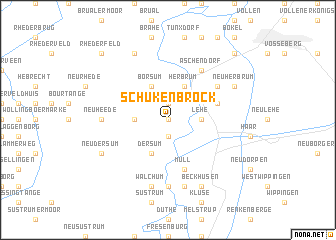 map of Schukenbrock