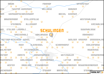 map of Schülingen