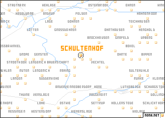 map of Schultenhof