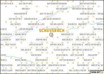 map of Schußbach