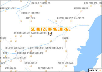 map of Schützen am Gebirge
