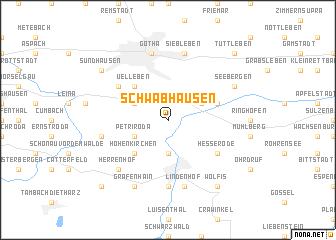 map of Schwabhausen