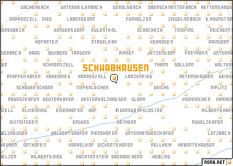 map of Schwabhausen