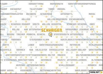 map of Schwaigen