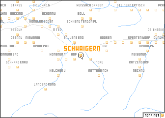 map of Schwaigern