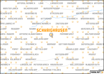 map of Schwaighausen