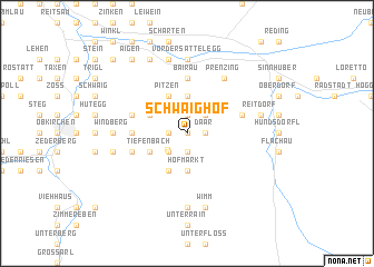 map of Schwaighof