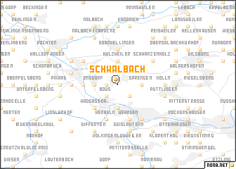 map of Schwalbach