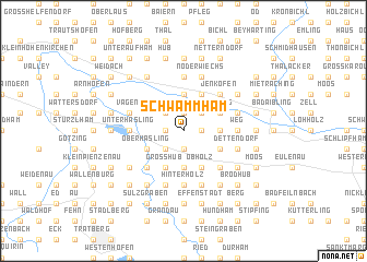 map of Schwammham