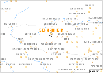 map of Schwanheim