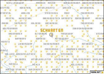 map of Schwarten