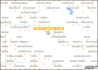 map of Schwarzenbach