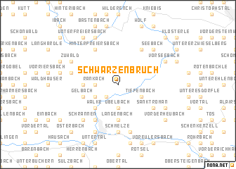 map of Schwarzenbruch