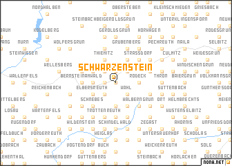 map of Schwarzenstein