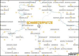 map of Schwarze Pfütze