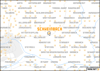 map of Schweinbach