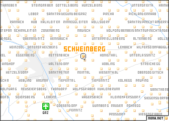 map of Schweinberg