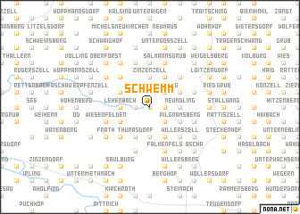 map of Schwemm