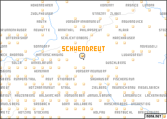 map of Schwendreut
