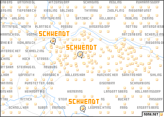 map of Schwendt