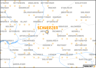 map of Schwerzen