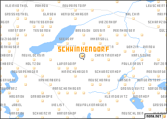map of Schwinkendorf