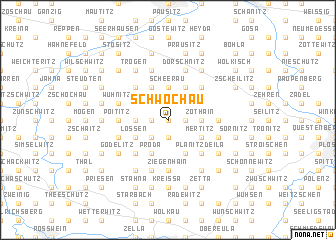 map of Schwochau