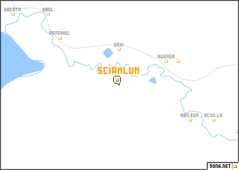 map of Sciamlum