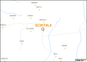 map of Scipitale