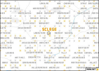 map of Sclage