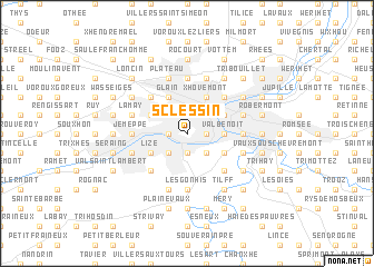 map of Sclessin