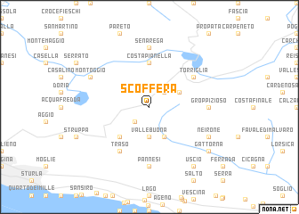 map of Scoffera