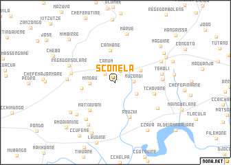 map of Sconela