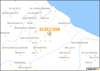 map of Scorciosa