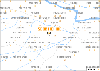 map of Scortichino
