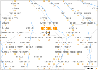 map of Scoruşu