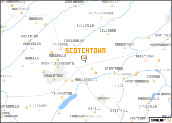 map of Scotchtown