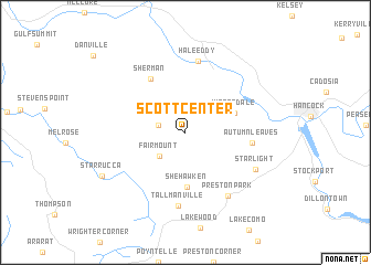 map of Scott Center