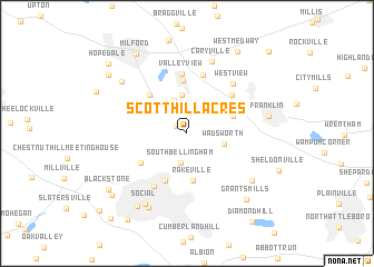 map of Scott Hill Acres